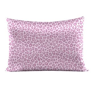 Lilac Leopard Print Pillowcase