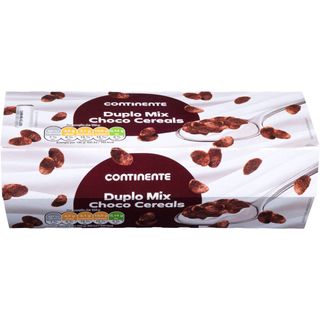 Iogurte Duplo Mix Choco Cereals Infantil Continente (emb. 512 gr (4 un))
