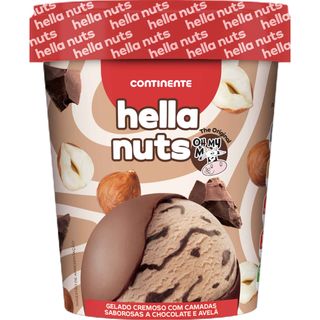 Gelado Chocolate e Avelã Continente (emb. 500 ml)