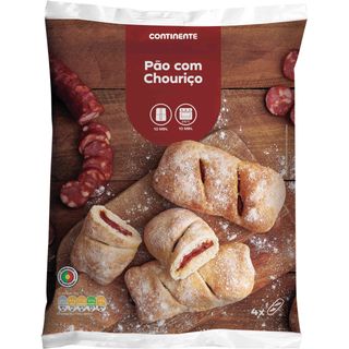 Mini Pães com Chouriço Continente (emb. 4 un)