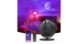 ავრორას განათების პროექტორი, Aurora Lights Star & Moon Projector with Bluetooth Speaker, App Control