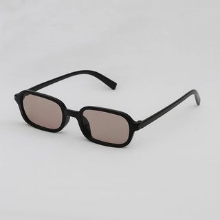 Lunette de soleil rectangulaire monture noire