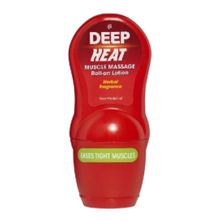DEEP HEAT MUSCLE MASSAGE ROLL-ON LOTION 50ML