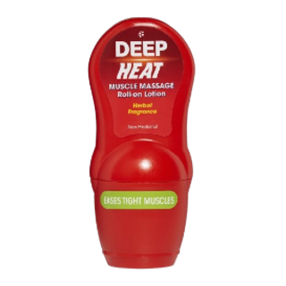 DEEP HEAT MUSCLE MASSAGE ROLL-ON LOTION 50ML