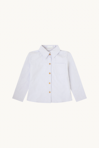 Camisa Max Oxford Blanco 8-9 A