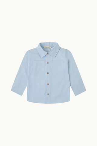 Camisa Oxford Celeste 10 A