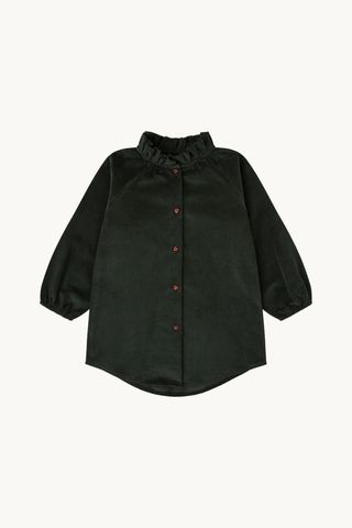 Vestido Ginevra Pana Verde Y Corazones 12 A