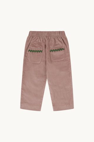 Pantalón Bebé Pana Rosa 3 M