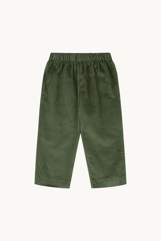 Pantalón Bebé Pana Verde 6 M
