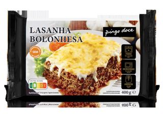 Lasanha Bolonhesa Congelada Pingo Doce 400G