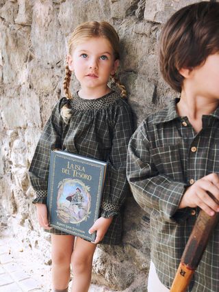 Camisa Vichy Verde Caza 3 A