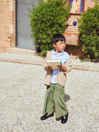 Pantalón Kids Pana Verde 2 A