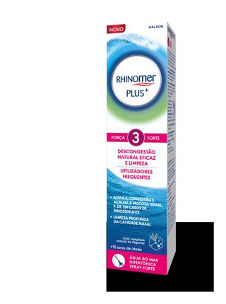 Rhinomer Plus Spray Nasal Força 3 125ml