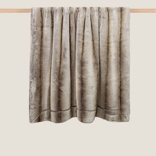 Plaid De Pelo Efecto Degradado Bearskin Marron 150x250 cm