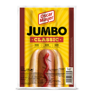 Oscar Mayer Frankfurt Jumbo 4u 350g