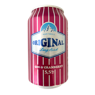 Коктейль Hartwall Original Long Drink Gin & Cranberry 5.5 % 0.33л