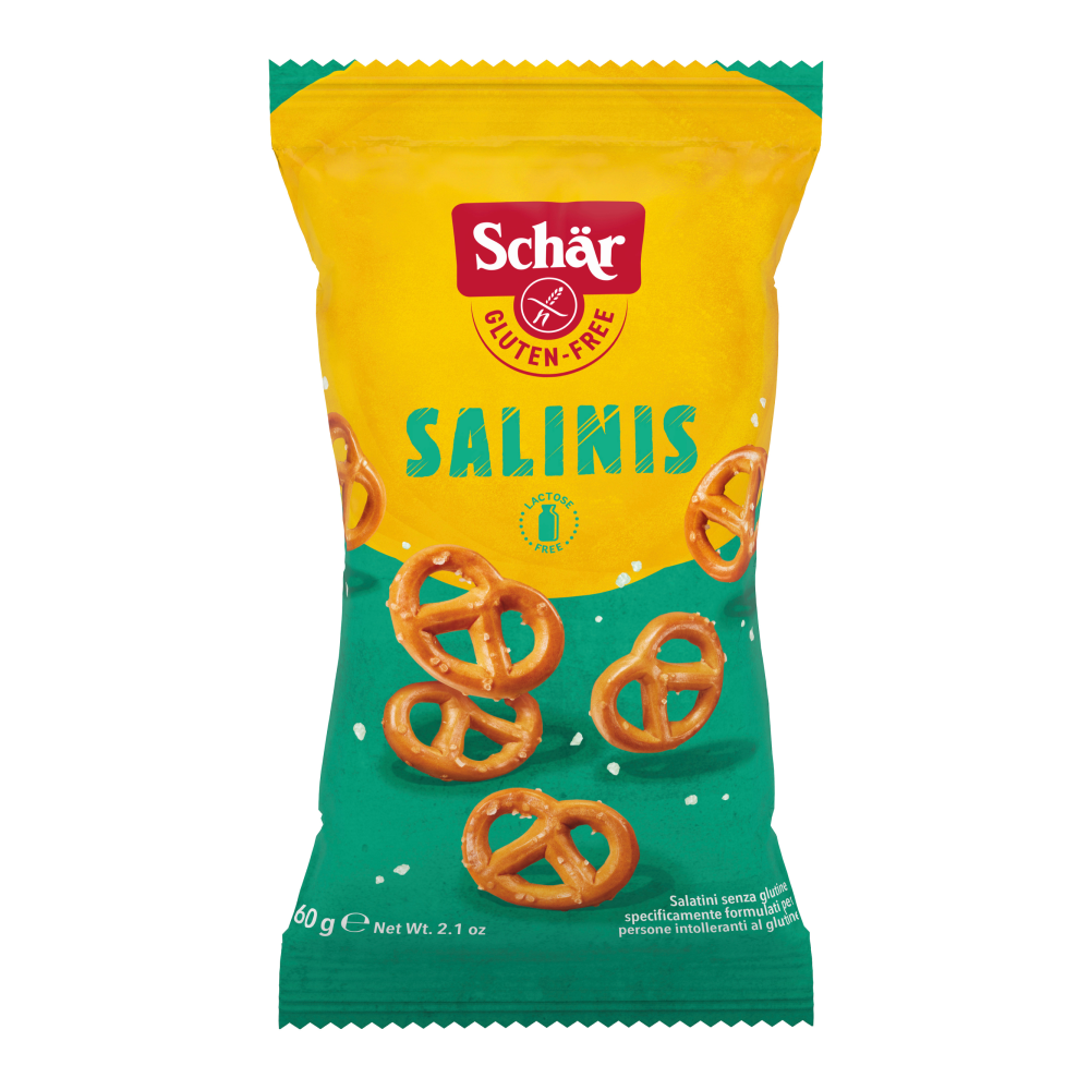 Pretzels - Salgados Sem Glúten 60 Gramas Schär