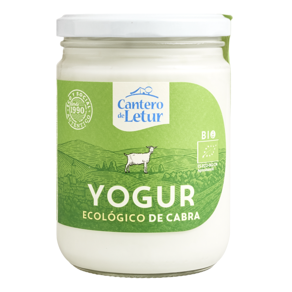 Iogurte Cabra Natural Bio El Cantero de Letur 420 Gramas