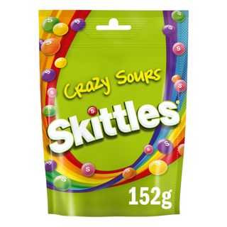 Skittles Caramelos Masticables Crazy Sours 152g