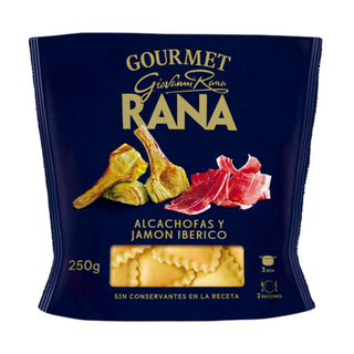Rana Pasta Rellena Alcachofas y Jamón Ibérico 250g