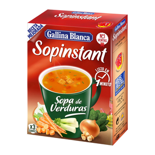Gallina Blanca Sopinstant Sopa de Verduras 3 Sobres 20g