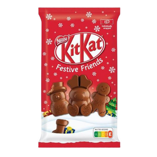 Figuras De Chocolate Festive Friends Kit Kat Bolsa 147 Gr.