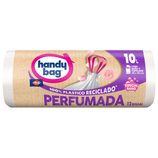 Handy Bag Bolsa de Basura Perfumada para Baño 10L 12u