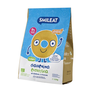 Galletas de Espelta Ecológicas con Zumo de Frutas Smileat 220 G.
