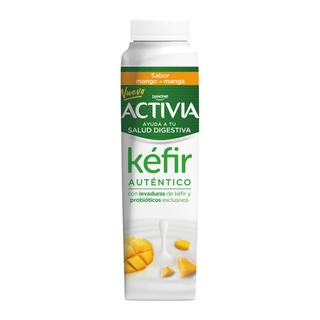 Activia De Danone Kéfir Con Probióticos Y Sabor A Mango 314 Ml.