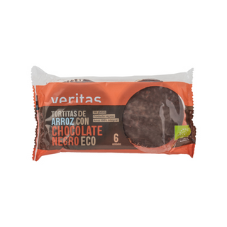 Veritas Tortitas Arroz con Chocolate Negro 100g