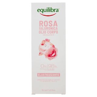 Олія Equilibra (Еквілібра) Rosa (Троянда) laluronica для тіла з гіалуроном і трояндою 150 мл