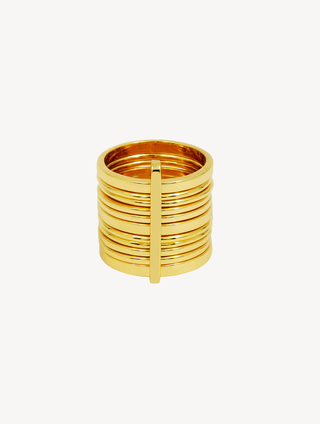 ZAHARA ANILLO ORO T12