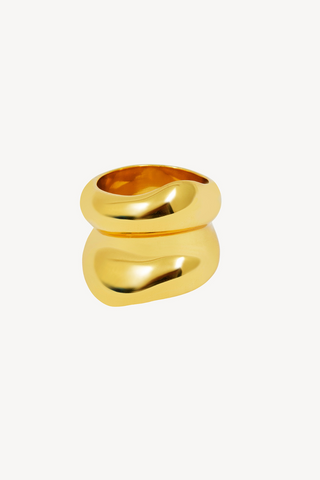 WAVE ANILLO ORO T16