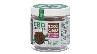 Ciastka zbożowe CDB Euphoria Czekoladowe 120mg