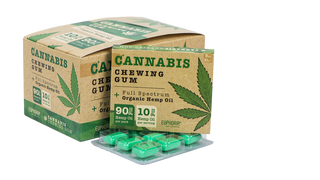 Guma do żucia Euphoria CBD Smak Konopi Cannabis Sativa L.