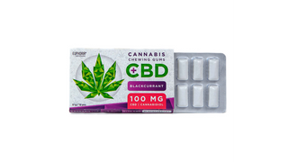 Guma do Żucia Euforia CBD Czarna Porzeczka 100mg