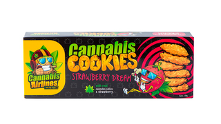 Ciastka Cannabis Airlines STRAWBERRY DREAM box 6szt