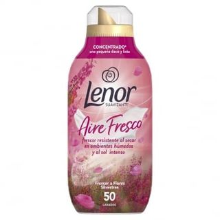 Suavizante Concentrado Frescor A Flores Silvestres Aire Fresco Lenor 50 Lavados.