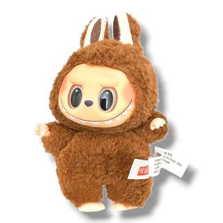 Labubu marque Pop Mart marron