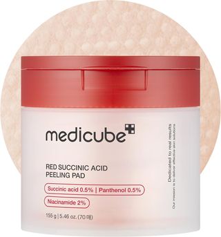 Medicube - Red Succinic Acid
Peeling Pad - 155g/70pads