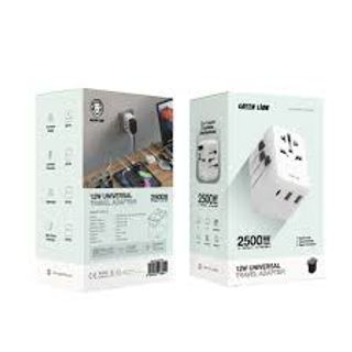 Green lion 12W universal travel adapter
