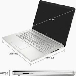 HP 14s-dq3041nia, Intel Pentium Silver, 4GB RAM, 512GB SSD, 14.0”, DOS Silver