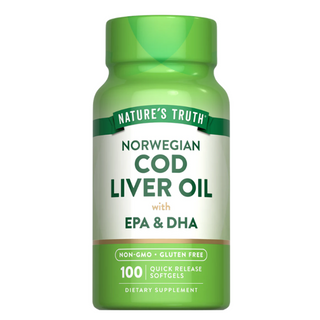 Nature's Truth - Norwegian Cod Liver Oil(100აბი)
