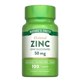 Nature's Truth - Zinc 50mg Chelated(100აბი)