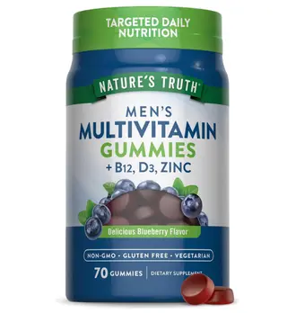 Nature's Truth - Mens MultiVitamin Gummies(70აბი)