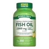 Nature's Truth - Fish Oil 2000mg Lemon Flavor(250აბი)