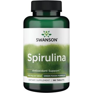 Swanson - Spirulina 500mg(180აბი)