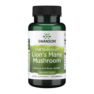 Swanson - Full Spectrum Lion's Mane Mushroom(60აბი)
