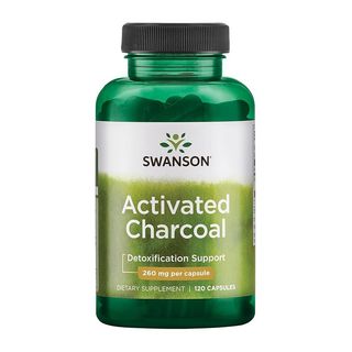 Swanson - Activated Charcoal 260mg(120აბი)