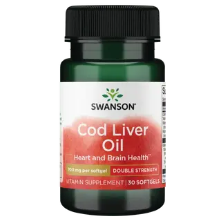 Swanson - Cod Liver Oil(30აბი)